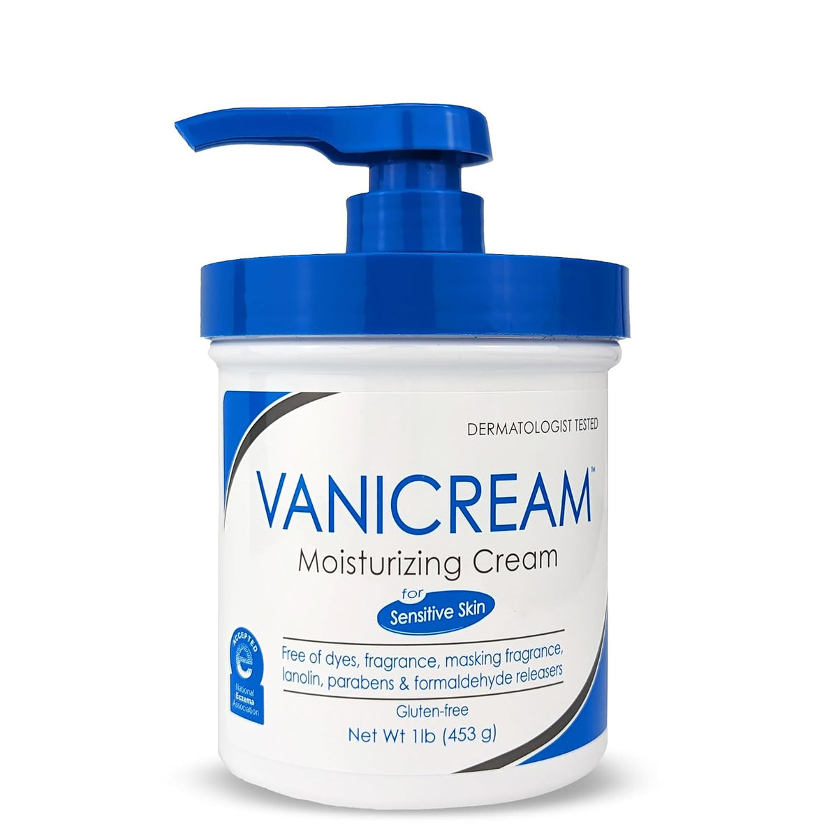 Vanicream Moisturizing Cream for Sensitive Skin 1 LB