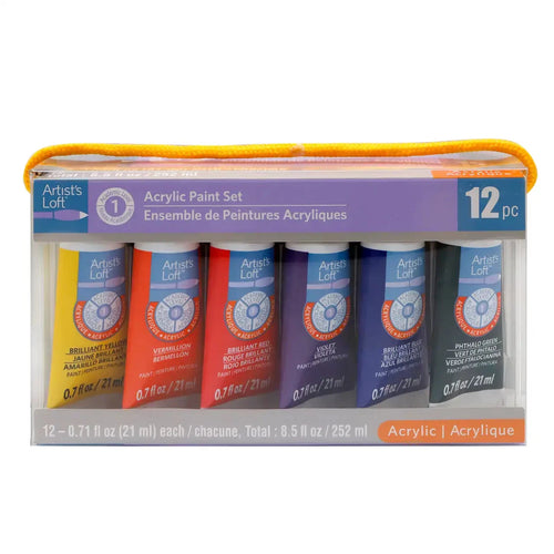 16 Pack: 12 ct. Basics Acrylic Paints by Artist's Loft™
