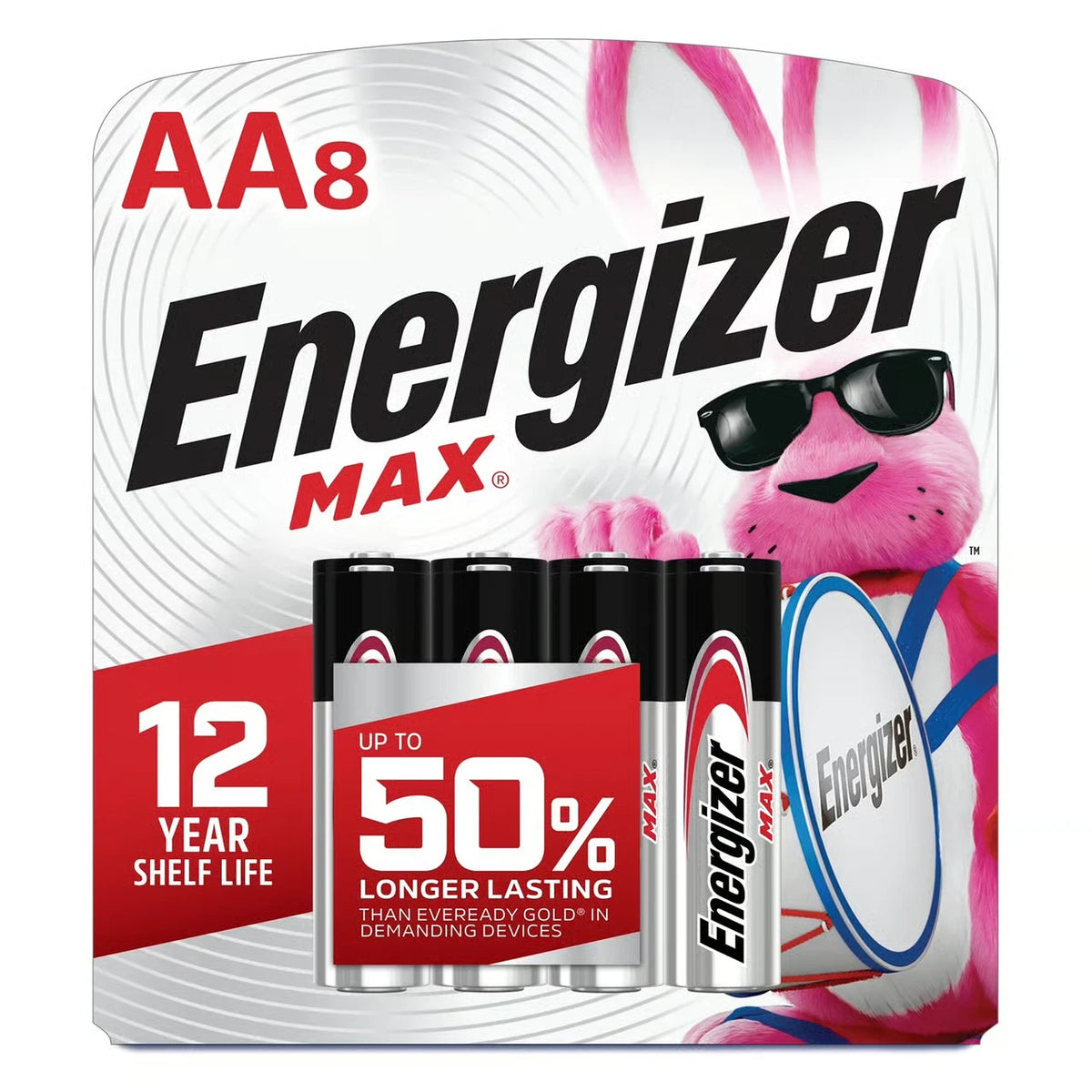 Energizer Max AA8- BUNDLE AVAILABLE EB36556996893