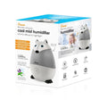 Crane Mini Adorable 0.5 Gallon Ultrasonic Cool Mist Humidifier, FoxCrane Mini Ad