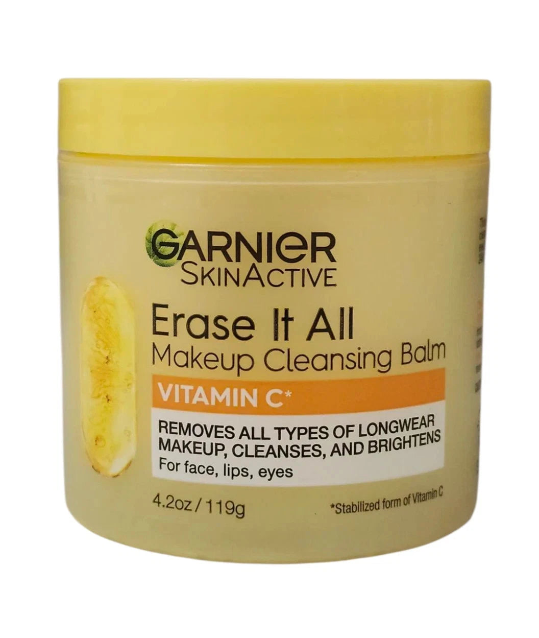NEW Garnier SkinActive Erase It All Makeup Cleansing Balm Vitamin C, 4.2 oz