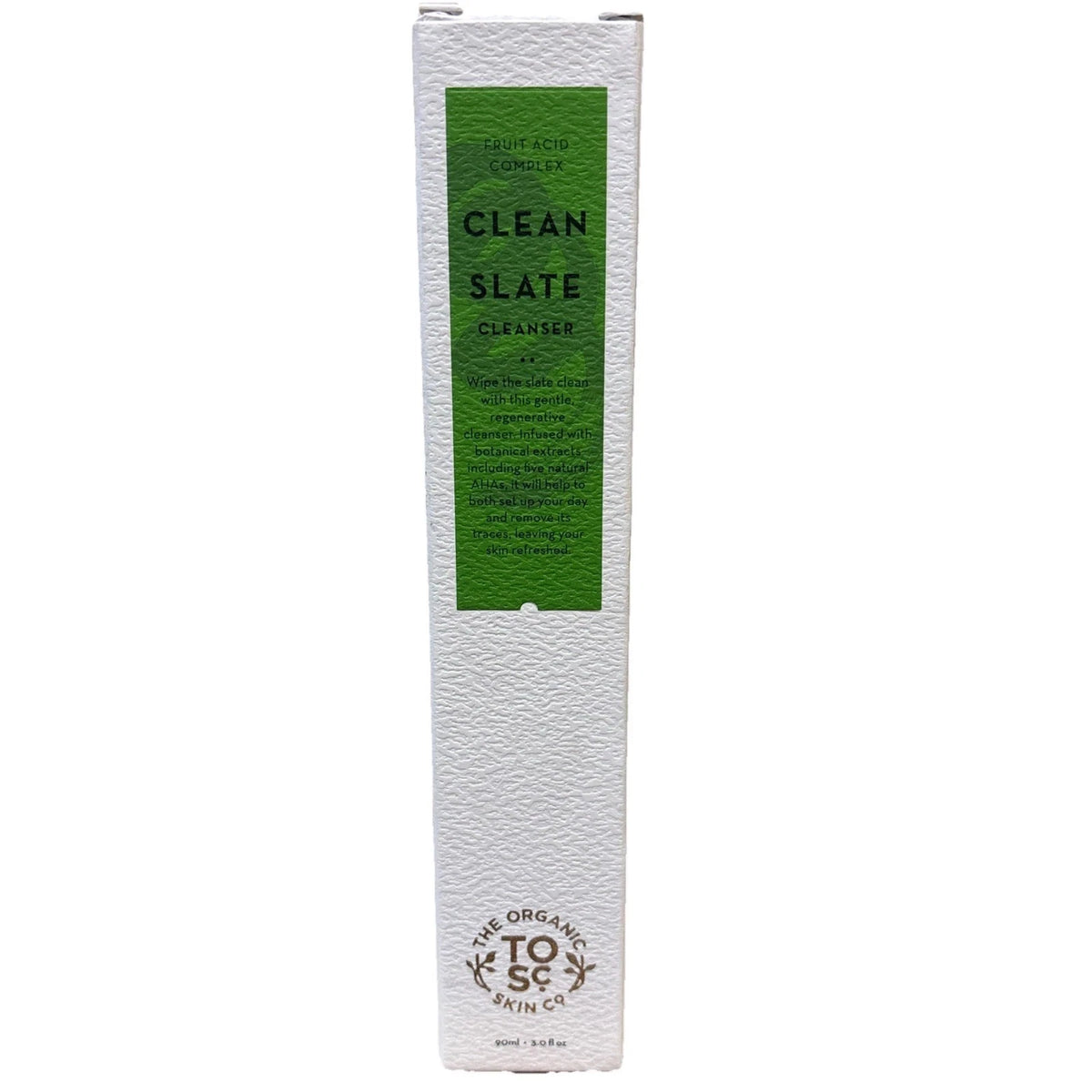 The Organic Skin Co Clean Slate Fruit Acid Complex Cleaner 3 Oz