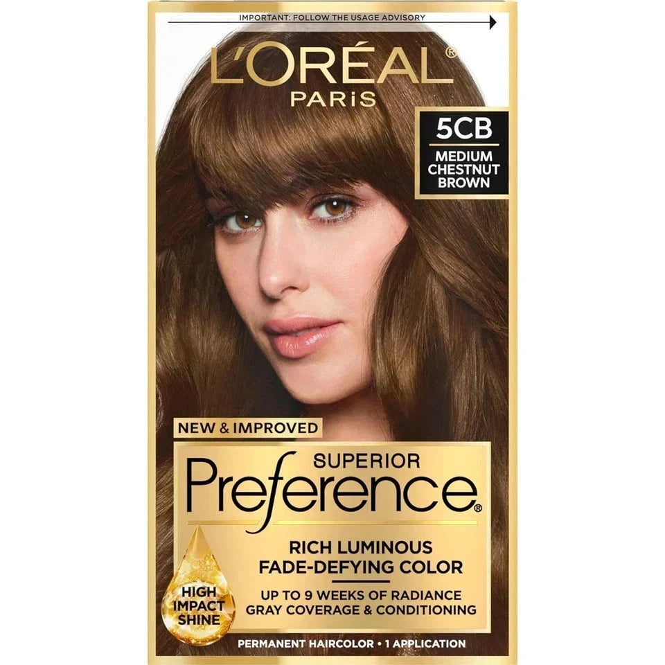 L'Oreal Paris Superior Preference Permanent Hair Color 5CB
