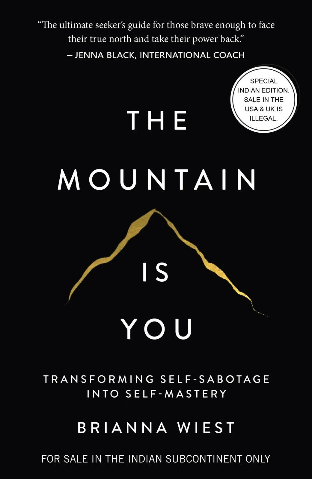 The Mountain Is You: Transforming Self-Sabotage (paperback)