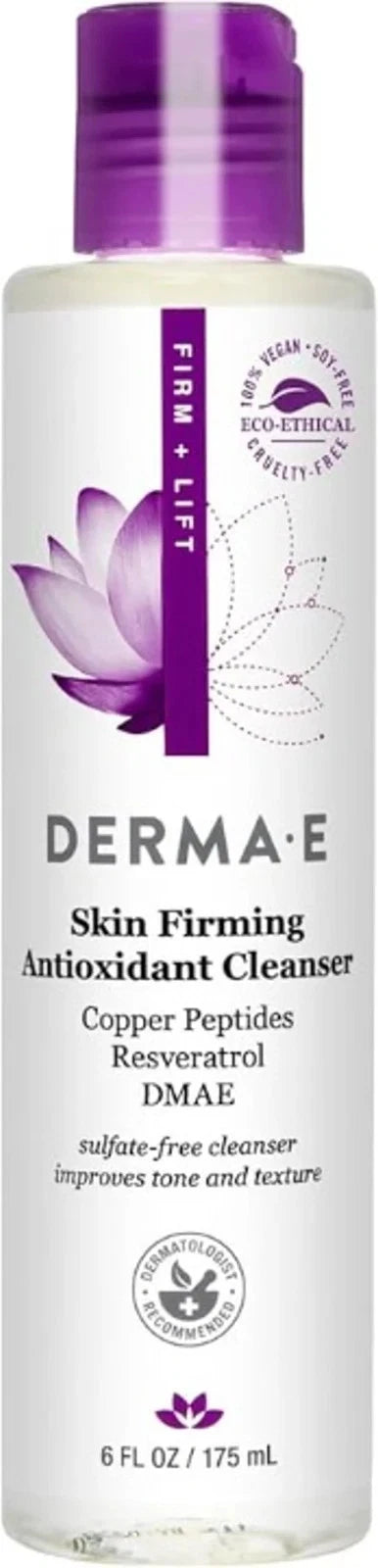 Derma E, Skin Firming Antioxidant Cleanser, 6 Ounce