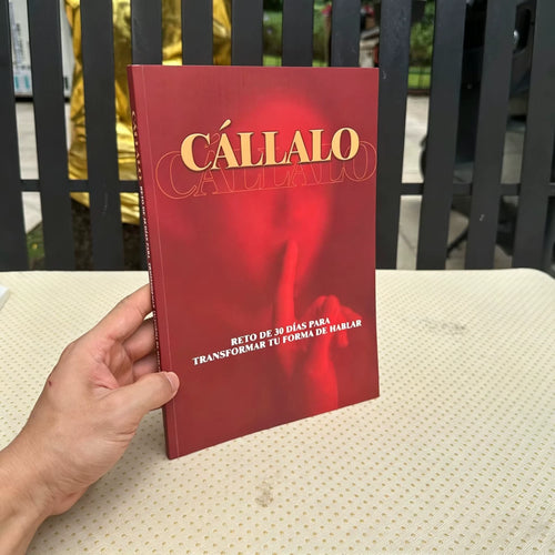 Cállalo Libro Reto de 30 Días para Hablar Mejor Regalo Adultos paperback