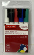 Craft Smart Wet-Erasable Chalk Marker Set 5pc 485462