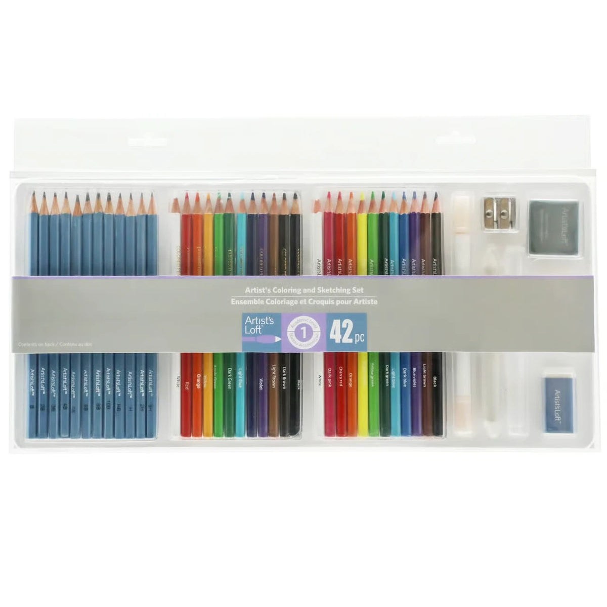 42 Piece Artist's Coloring & Sketching Set by Artist's Loft™