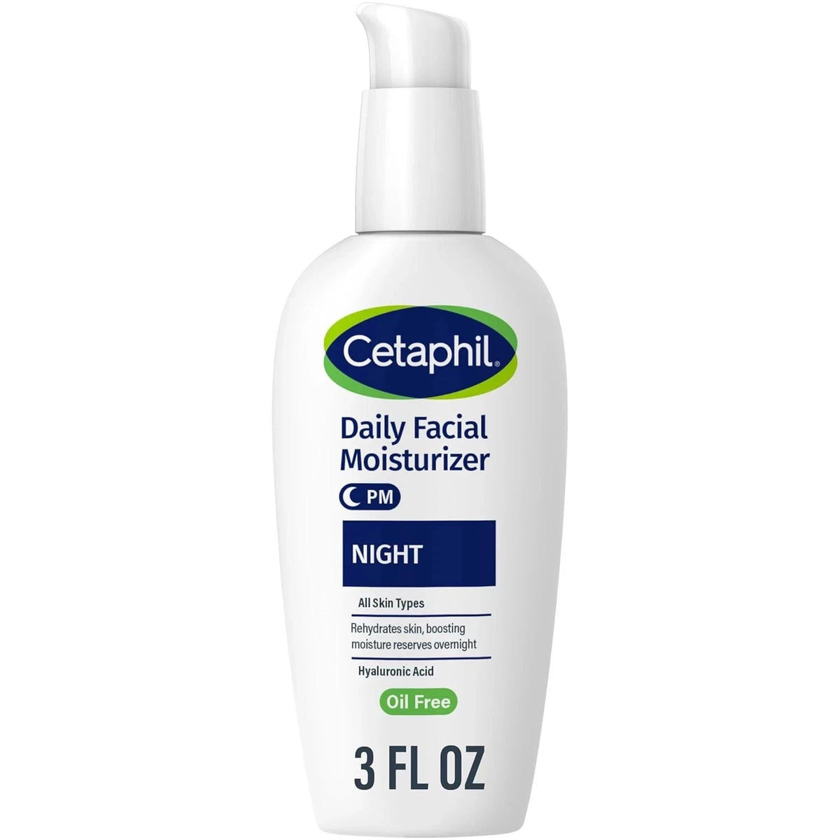Cetaphil Daily Face Moisturizer PM Night Overnight Restoring Oil Free