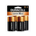 Duracell (D-CTx4) Coppertop D Alkaline Batteries - Set of 4