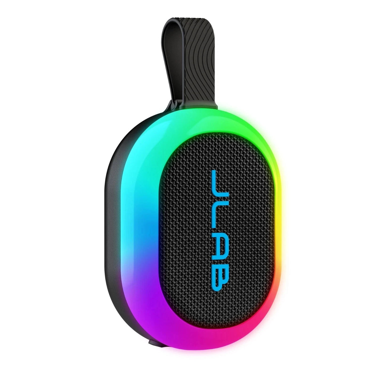 JLab Pop Party Bluetooth Speaker, 5 Watts, RGB Lighting, Connect Multiple, IP55