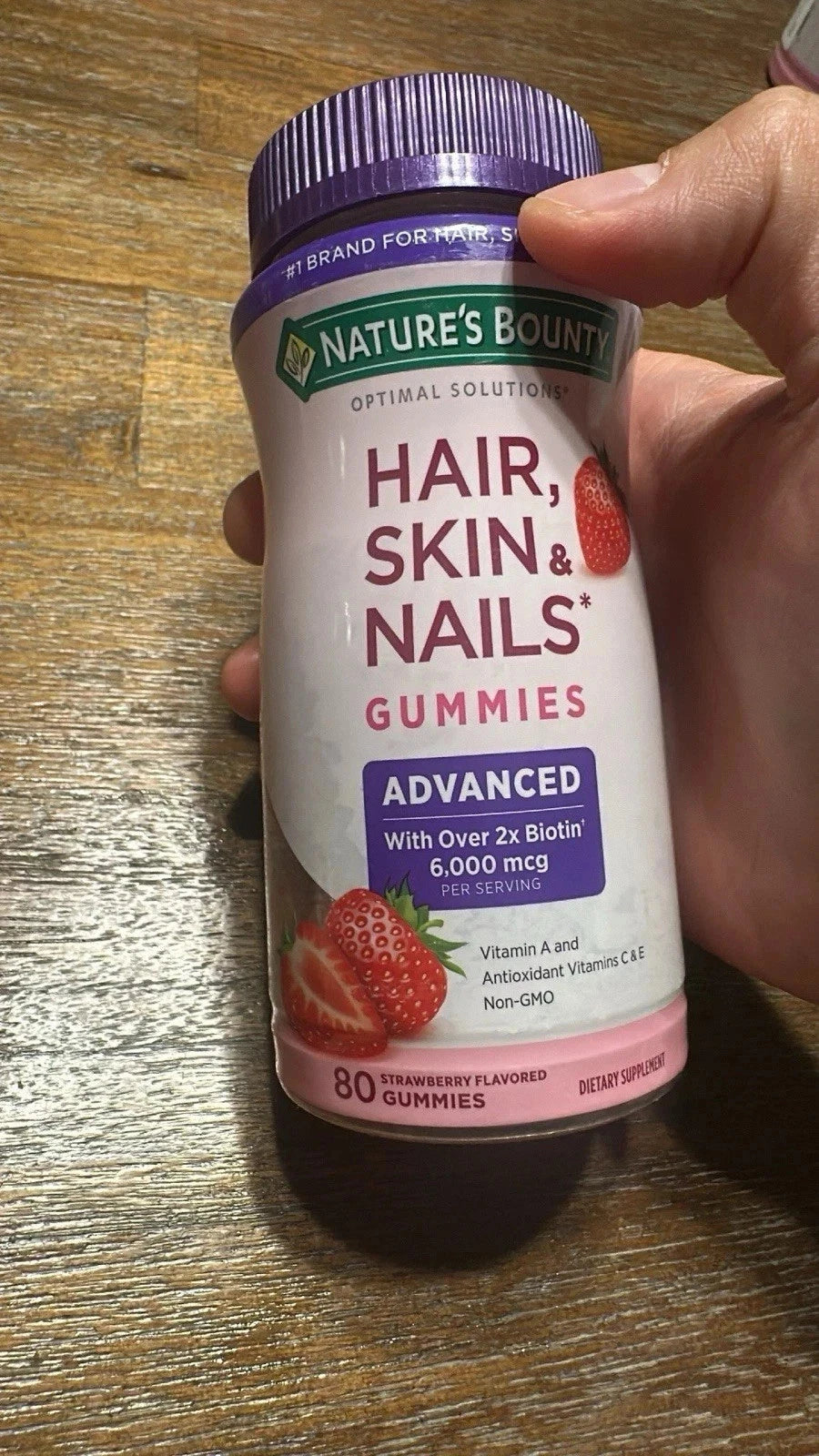 NEW Nature's Bounty Advanced Hair Skin & Nails Gummies SEALED 06/2026
