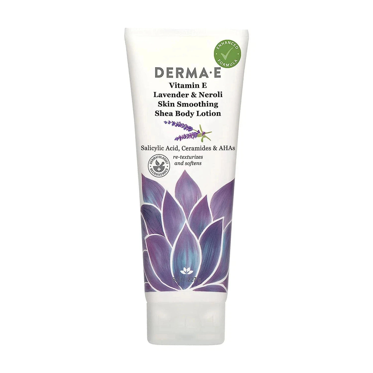 Derma-E Vitamin E Lavender-Neroli Therapeutic Shea Body Lotion, 8 Ounces