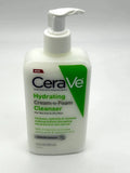 CERAVE Hydrating Cream-To-Foam Cleanser 12oz w/o box