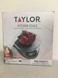 Taylor Precision Products 3831wh Digital Glass-top Kitchen Scale Tap3831wh