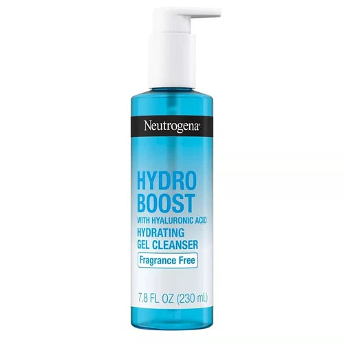 Neutrogena Hydro Boost Hydrating Hyaluronic Acid Gel Facial Cleanser, 7.8 oz